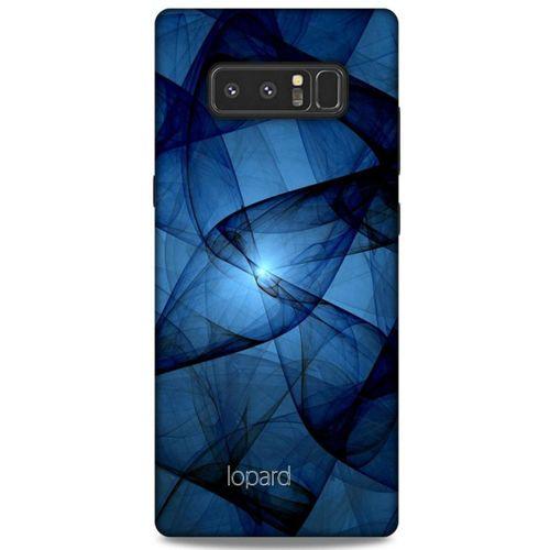 Samsung Galaxy Note 8 Kılıf Pastel Renkler (13) Silikon Kap Lacivert