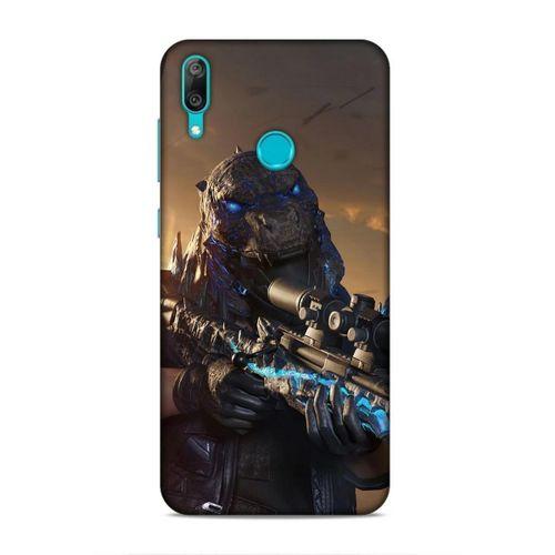 Huawei Y7 Prime 2019 Uyumlu Kılıf BMovie (27) Tasarımlı Kılıf Godzilla