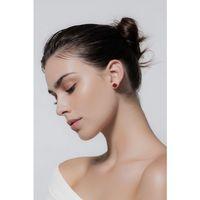 Monalisa Home Nokta Çelik Taşlı Küpe