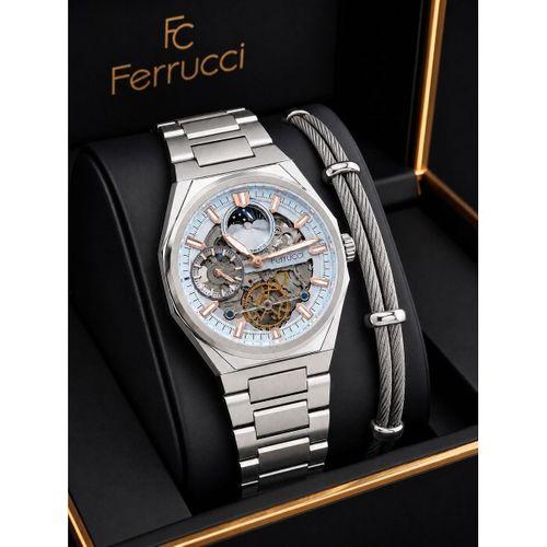 Ferrucci Otomatik Ve Kurmalı Güneş Ve Mehtap Kadranlı 2 Yıl Garantili Erkek Kol Saati BFC.M3558.S5