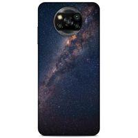 Lopard Xiaomi Redmi Poco X3 Uyumlu Kılıf Gece'S (8) Baskılı Kılıf Lacivert
