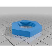 Yeniden Doldurma Aletleri ve Kalıpları için Kilitleme Somunu 3D Baskı (Bu ürün Sadece Plastik parçadır - Almadan Önce Soru Sorabilirsiniz)