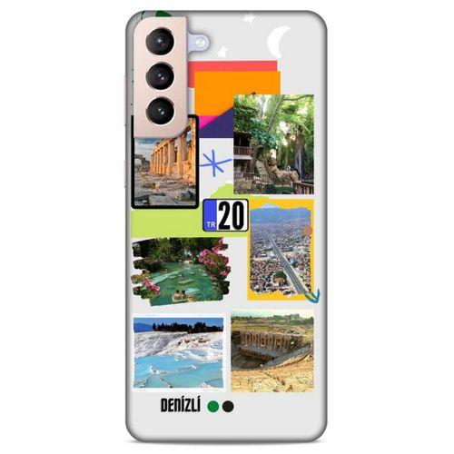 Lopard Samsung Galaxy S21 Plus Uyumlu Kılıf Şehirli ※ (20) Denizli Koruyucu Kılıf