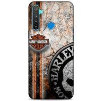 Realme 5i Uyumlu Kılıf Motorsiklet (11) Tam Koruma Harley Davidson