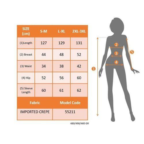 Kadın Uzun Kollu Kruvaze Yakalı Belden çapraz Detaylı çift Renkli Midi Ithal Krep Elbise
