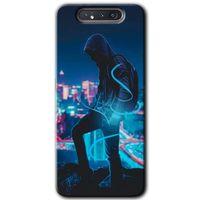 Samsung Galaxy A80 Kılıf Baskılı Kapak - Spill Boy + 5D Tam Kaplayan Cam