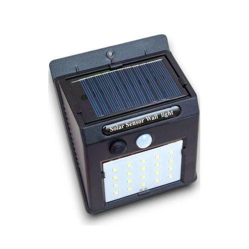 Solar Sensörlü Duvar Lambası Bahçe Lamba 20 Led Işık