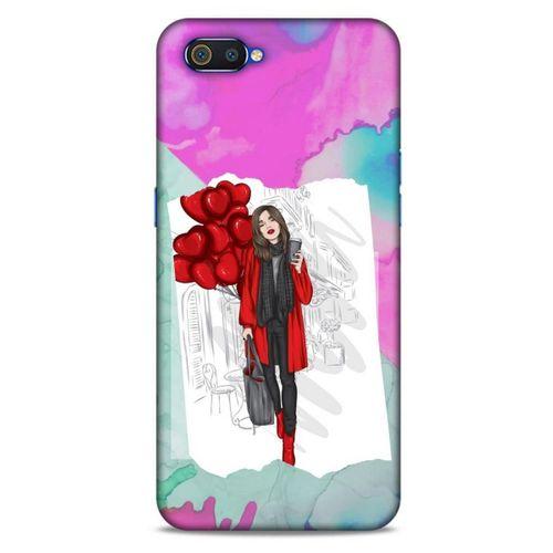 Sokak Modası 76 Oppo Realme C2 Kılıf Desenli Silikon