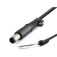 Laptop Adaptör Dc Jack Kablosu 200W 7.4 X 5.0 Mm Uyumlu 1.2 M - Siyah HDX5576