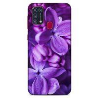 Samsung Galaxy M31 Uyumlu Kılıf Mor Delisi (32) Soft Silikon Kılıf Leylak