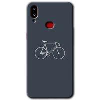 Samsung Galaxy A10s Kılıf Baskılı Kapak - Bike +Tam Ekran Koruyucu