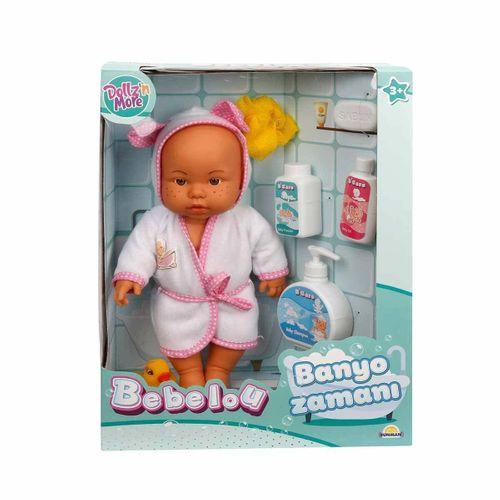 Sunman Bebelou Banyo Zamanı Bebek 35 Cm