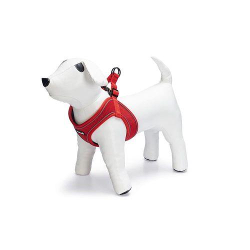 Beeztees Köpek Göğüs Tasması, Neopren, Kırmızı, M, 41-46cm