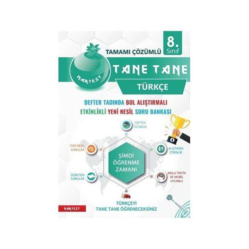 8. Sınıf Türkçe Tane Tane Soru Bankası Nartest Yayınları