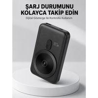 Lcd Ekranlı Kablosuz Powerbank Type C Ve Usb Çıkışlı Yeni Nesil