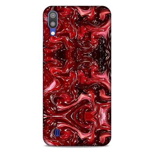 Mermer Desenli (45) Tema Liquid Air Kılıf Şarap Samsung Galaxy M10 Kılıf