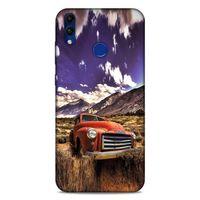 Lopard Huawei Honor 8C Uyumlu Kılıf PickUpX (28) Arka Kapak Kırmızı Antika