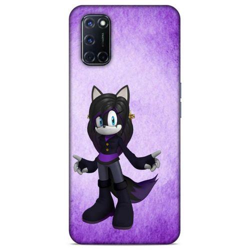 Lopard Oppo A92 Uyumlu Kılıf GameX (18) Telefon Kılıfları Siyah Mor