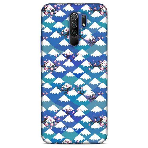 Xiaomi Redmi 9 Kılıf Pastel Renkler (16) Kalın Kılıf Yeşil Mavi