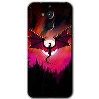 General Mobile GM 8 Kılıf HD Desen Baskılı Arka Kapak - Dragon Night