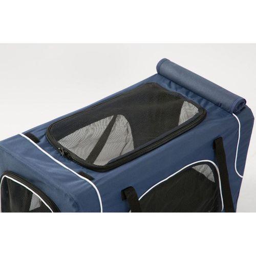 Tommy Çift Katlı Evcil Hayvan Arabası Mavi 66*50* 98cm Max 30kg