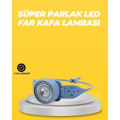 Kampçı Kafa Lambası Su Geçirmez Çok Modlu Led