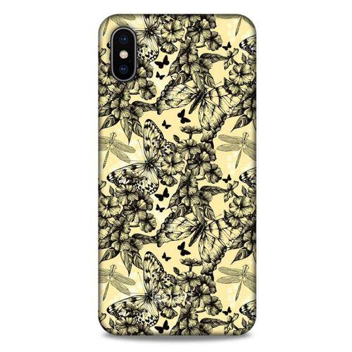 Apple iPhone XS Max Kılıf Kelebek Etkisi (34) Slim Armor Kılıf Karışık Renkli