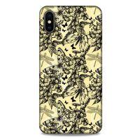 Apple iPhone XS Max Kılıf Kelebek Etkisi (34) Slim Armor Kılıf Karışık Renkli