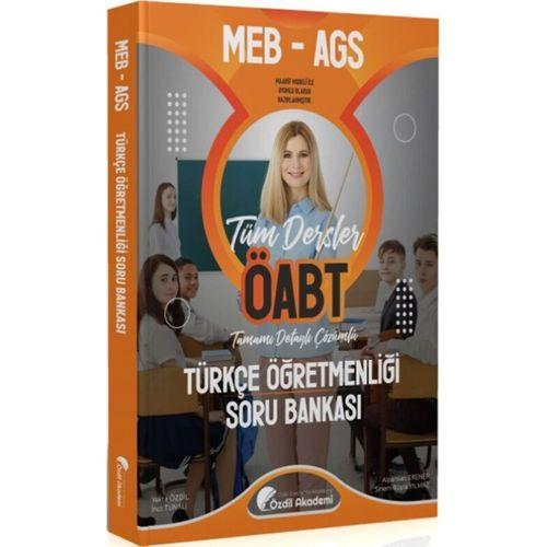 ÖABT MEB AGS Türkçe Öğretmenliği Soru Bankası Özdil Akademi