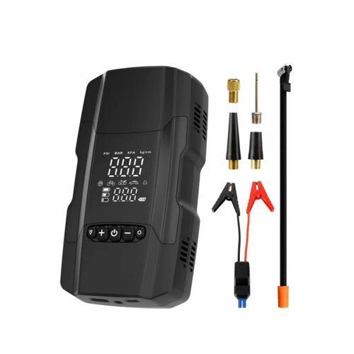 Şarjlı 10.000 Mah Akıllı Dijital Lastik Şişirme Pompası | 150 Psı | 12v Akü Şarj Takviyeli