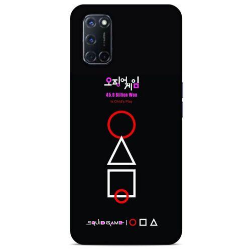 Oppo A52 Uyumlu Kılıf Squid Game (37) Silicone Cover Soo