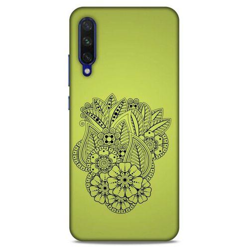 Lopard Xiaomi Mi A3 Uyumlu Kılıf Tattoo's (40) Fit Silikon Kılıf Çiçek Dövmesi