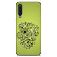Lopard Xiaomi Mi A3 Uyumlu Kılıf Tattoo's (40) Fit Silikon Kılıf Çiçek Dövmesi