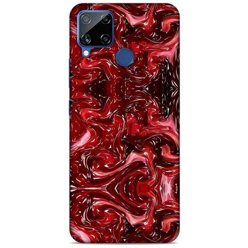 Mermer Desenli (45) Tema Liquid Air Kılıf Şarap Oppo Realme C15 Kılıf