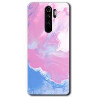Potkal Hediye Fabrikası Xiaomi Redmi Note 8 Pro Kılıf HD Desen Baskılı Arka Kapak - Liquid Lekeler Art