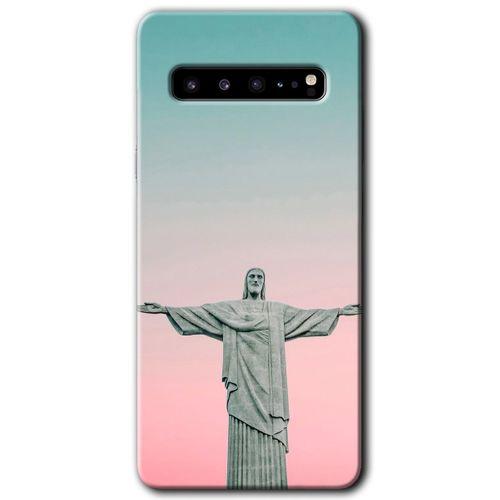 Galaxy S10 Plus Kılıf HD Desen Baskılı Arka Kapak - Rio