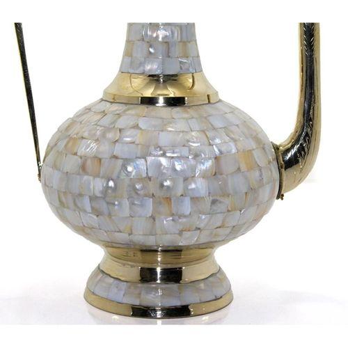 Pirinç Sedefli İbrik 55 Cm Ksk133