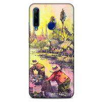 Cityx (14) Huawei Honor 20 Lite Kılıf Silikon Kapak Desenli