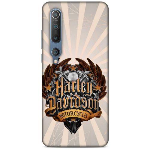 Xiaomi Mi 10 Uyumlu Kılıf Motorsiklet (3) Kapak Harley Davidson