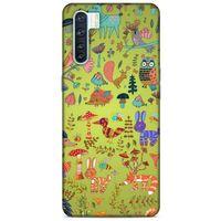 Animax Flora Jungle Oppo A91 Kılıf Desenli Silikon