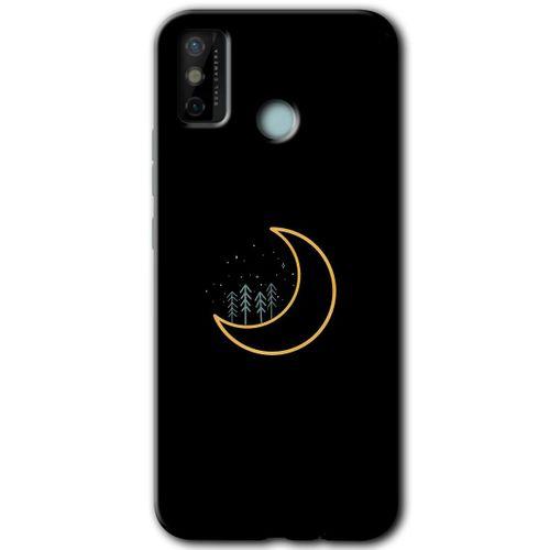 Tecno Spark 6 Go Kılıf HD Desen Baskılı Arka Kapak - İyi Geceler