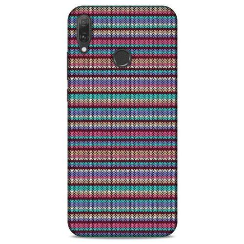 Kazak (15) Desenli Silikon Kapak Huawei Y9 2019 Kılıf