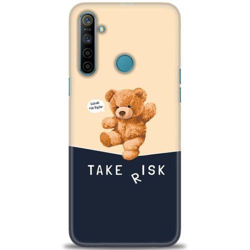 Realme 6i Kılıf HD Baskılı Kılıf - Take Risk + Tam Ekran Koruyucu