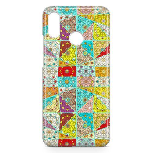 Huawei P20 Lite Kılıf Teferruat Arka Kapak Koruma Desenli Full Koruyucu