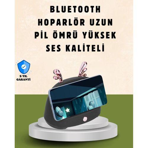 Kablosuz İndüksiyonlu Telefon Tutucu & Hoparlör – Net Ses, Kolay Kullanım