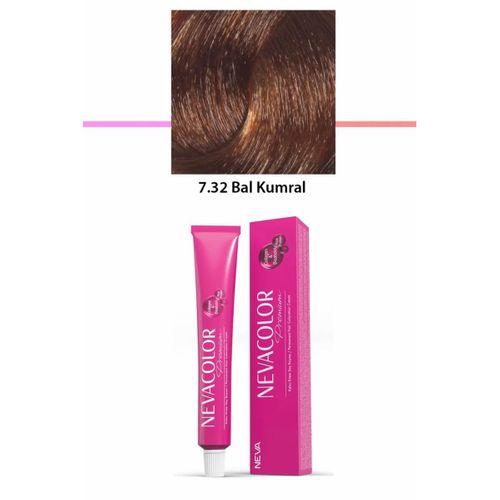 Premium 7.32 Bal Kumral - Kalıcı Krem Saç Boyası 50 g Tüp