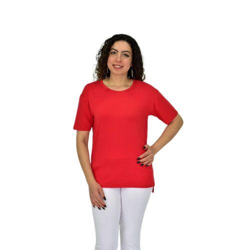 Kadın Yarım Kol Sıfıryaka Likralı Tişöt  BGL-ST04652