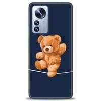 Xiaomi Mi 11 Ultra Kılıf HD Baskılı Kılıf - İpteki Teddy + Tam Ekran Koruyucu