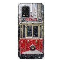 Xiaomi Mi 10 Lite Kılıf Taksim Tramvay Karli Arka Kapak Silikon Koruma Full Koruyucu