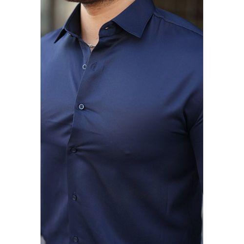 Erkek Saten Klasik Gömlek